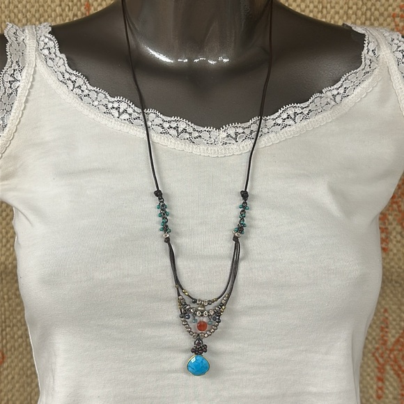 “Compendium Necklace”. New with tags and box from Sundance. - Picture 5 of 6